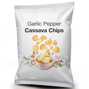 Garlic Pepper Cassava Chips
